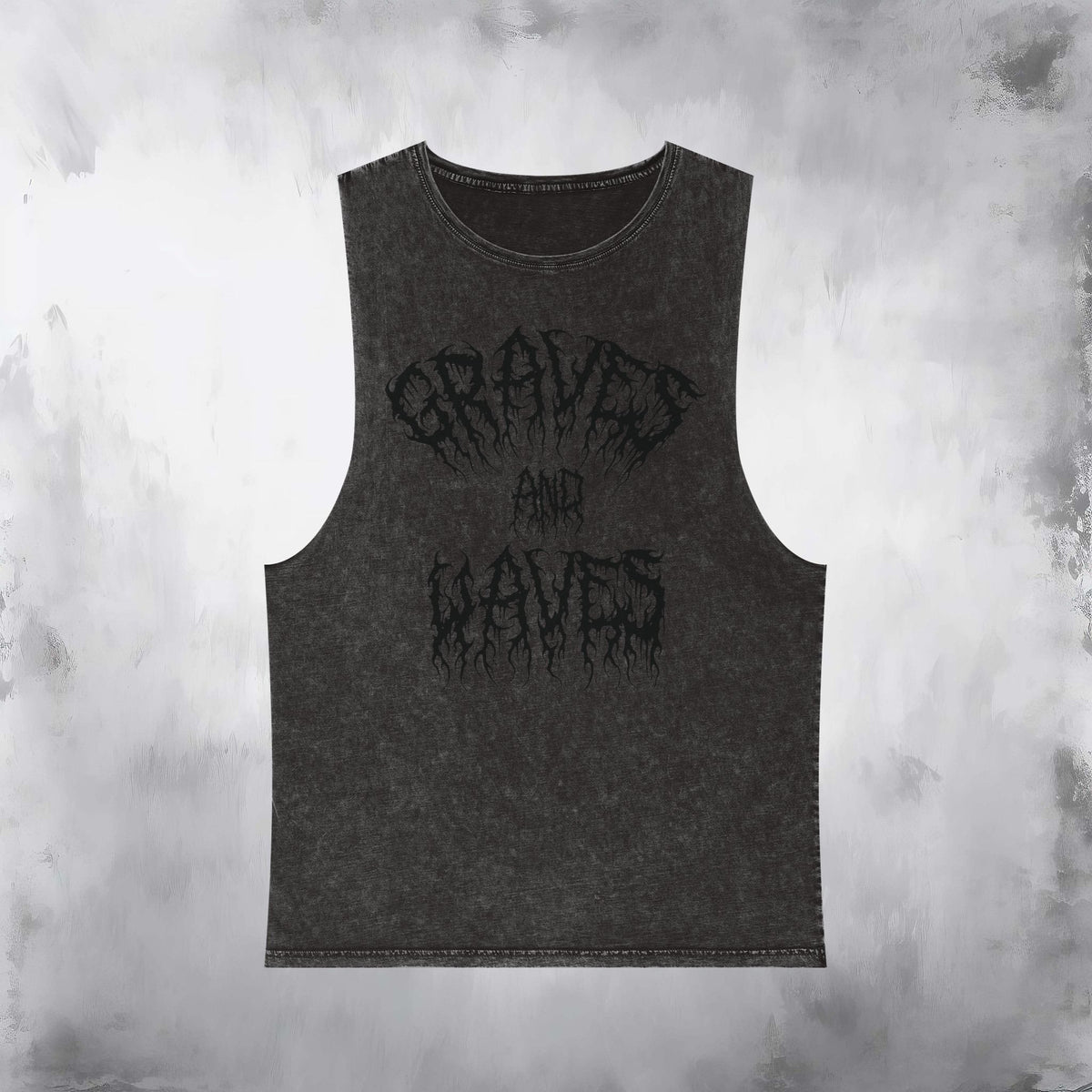 Graves & Waves Stonewash Unisex Tank