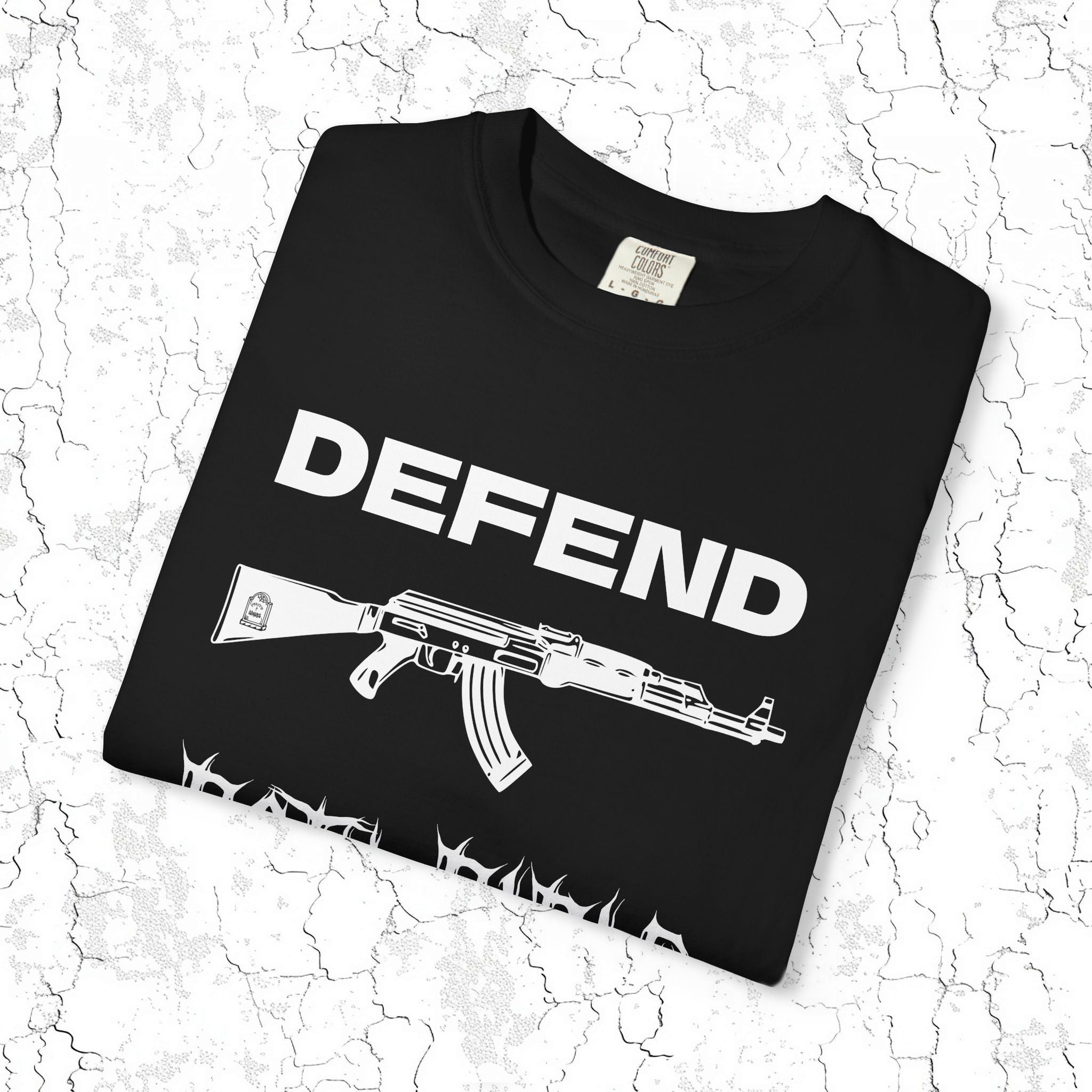 Defend Goth Girls Unisex Heavyweight Tee