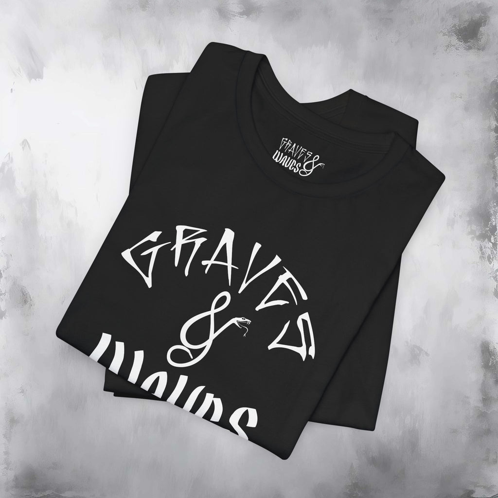 G&W Black Beach Goth Short Sleeve Tee
