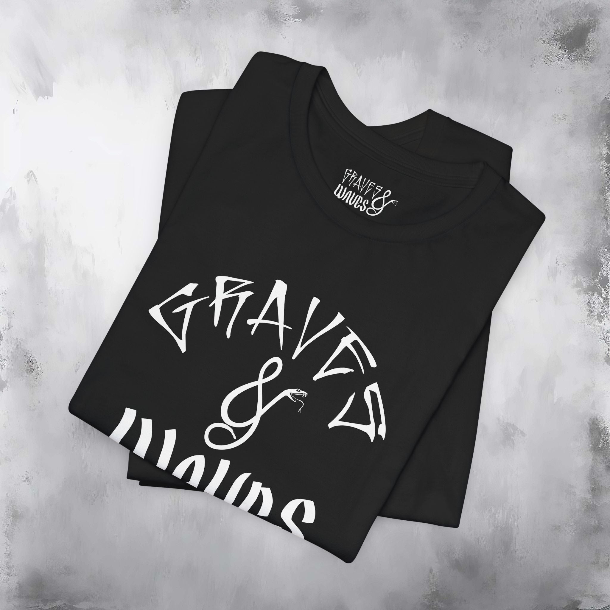 G&W Black Beach Goth Short Sleeve Tee