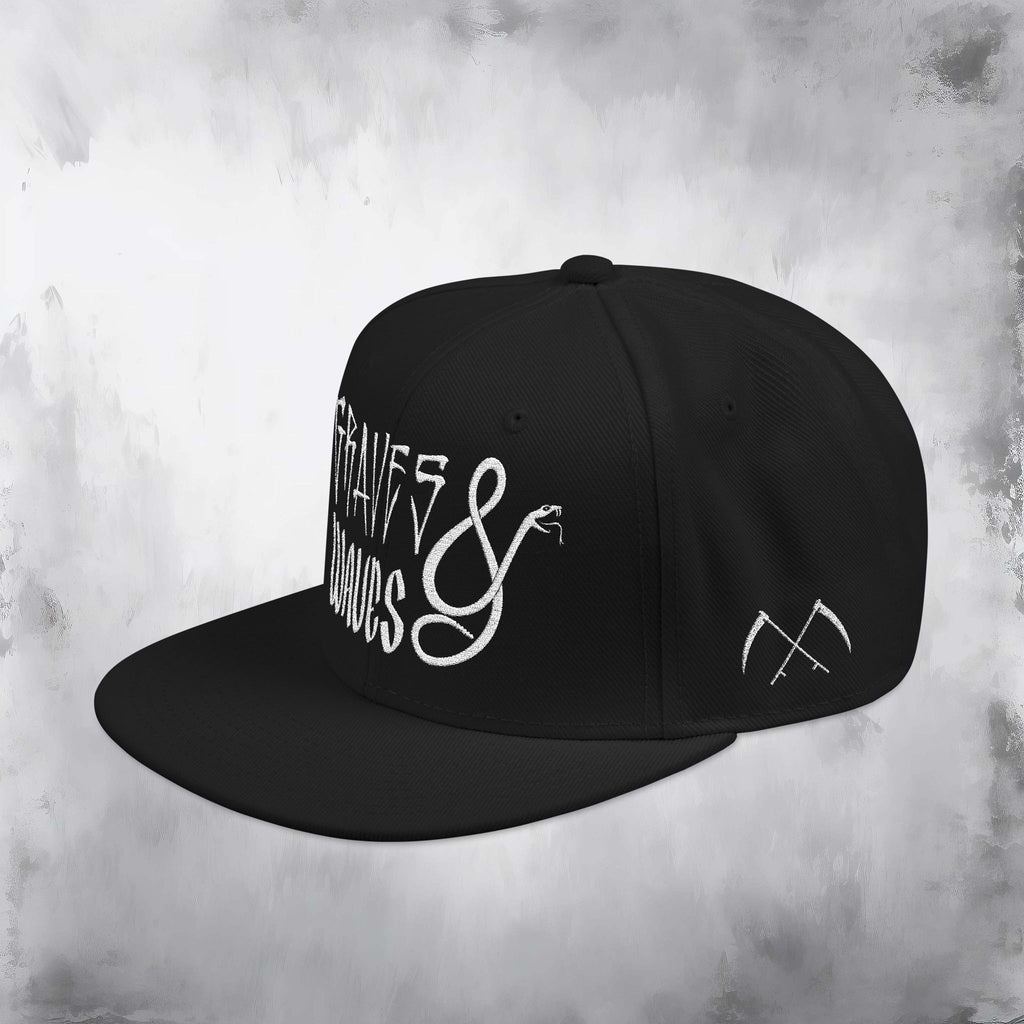 Graves & Waves Embroidered Snapback