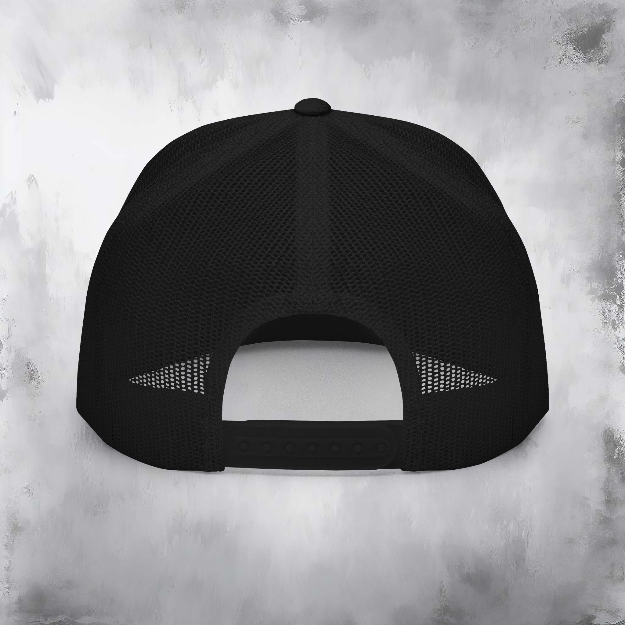 Graves & Waves Mesh Snapback Trucker Hat